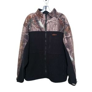 Habit Realtree  Men's Camo Softshell Fleece Jacket